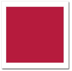 a red square with white border