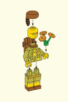 an image of a cartoon character made out of legos