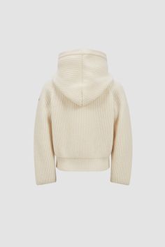 Soft and cozy, this hooded sweater features a textured design that recalls classic boudin quilting. Designed for comfort, the mid-weight knit is crafted from plush carded wool. Wool Hoodie, Personalized Jacket, Cardigan Shirt, Ski Pants, Shell Jacket, Outerwear Outfit, Fall Jackets, Hooded Sweater, Ski Jacket