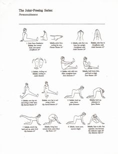 an instruction manual on how to do yoga