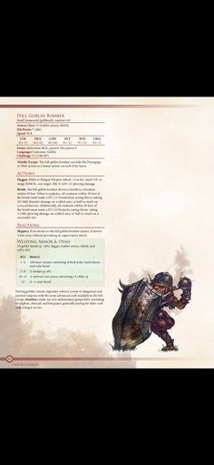 Stat Block, Dnd Minis, Dungeon And Dragons