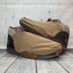 Nike Travis Scott Cactus Jack Air Trainer Brown Shoes DR7515-200 Men’s Size 11.5. Condition is New with Box. Shipped with USPS Priority Mail. BRAND NEW, 100% Authentic. These are some awesome shoes. You will ABSOLUTELY LOVE these shoes! Slip-resistant Brown Boots For Streetwear, Brown Slip-resistant Low-top Boots, Brown Slip-resistant Hiking Sneakers, Nike Cushioned Walking Shoes, Nike Outdoor Walking Shoes With Round Toe, Nike Walking Shoes With Round Toe For Outdoor, Nike Walking Shoes With Cushioned Footbed And Round Toe, Nike Walking Shoes With Cushioned Footbed, Nike Walking Shoes With Rubber Sole And Round Toe