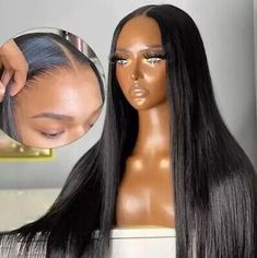 ad eBay - Transparent Lace Frontal Wig Straight Lace, 13x4 Bone Straight Wigs Human Hair - Buy Now, click the link (eBay) Curling Straight Hair, Glueless Wigs, Hair Color Shades, Wig Lace, Hair Brands, Wigs Human Hair, Straight Lace Front Wigs, Front Lace Wigs Human Hair, Straight Human Hair