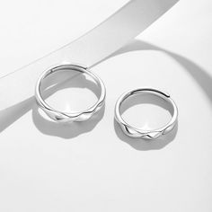 Signature relationship jewelry makes a perfect present for His and Hers jewelry, friendship rings and matching bands for couples. Discover all our 925 Sterling Silver matching jewelry HERE Material: 925 Sterling Silver Weight about: 3.0g for men;2.1g for women Couples' Sterling Silver Open Ring Jewelry, Sterling Silver Open Couple Rings, Adjustable White Gold Couple Rings, Adjustable Couple's Rings For Anniversary, Silver Open Ring Couple Rings, Silver Open Ring For Couples, Adjustable Silver Couple Rings, Relationship Jewelry, His And Hers Jewelry