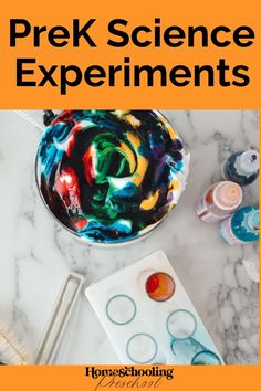 the cover of a book with an image of paints and paintbrushes on it