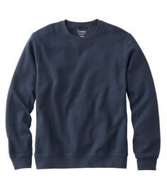 Men's Athletic Sweats, Classic Crewneck Sweatshirt | Sweatshirts & Fleece at L.L.Bean Crewneck Sweatshirt Outfit Men, Sweatshirt Outfit Men, Crewneck Sweatshirt Outfit, Men's Sweatshirts, Rugged Style, Sweatshirt Outfit, Printing Labels, The Start, Ll Bean