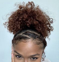 Hairstyles For The Summer Black Women Natural, Front Flat Twist Hairstyles, Boricua Hairstyles, Natural Hair Styles Summer, Curly Hairstyles With Twists, Natural Hair Up Dos Black Women, Natural 4b Hairstyles Medium, Cute Curly Hairstyles Black Women, At Home Hairstyles Black Women