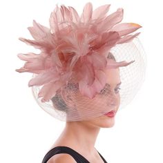 PRICES MAY VARY. fancy charming hat feather Fascinator hat fascinator tea party i top hats for women This sassy fascinator suitable for photography, costume party, bridal party, wedding, church, cocktail party and tea party ,Wear it to parties, weddings, Christmas, New Years Eve, Kentucky Derby, Easter and Church,you will be amazing and stunning. Elegant Mini Hats With Feathers For Carnival, Elegant Carnival Fascinator With Feather Trim, Feathered Mini Hats For Church In Spring, Elegant Mini Hat With Feathers For Garden Party, Feathered Fascinator For Garden Party, Elegant Feather Headpiece For Garden Party, Kentucky Derby Hats For Women, Top Hats For Women, Pink Tea Party