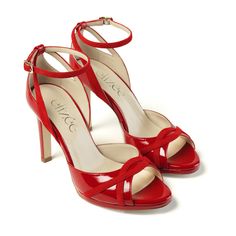 Chic Sandals With Red Sole And Ankle Strap, Chic Round Toe Sandals For Gala, Chic Sandals With Sculpted Heel For Gala, Classic Open Toe Sandals For Gala, Classic Heel Strap Sandals For Gala, Chic Sandals With Red Sole And Open Heel, Elegant Red Sandals For Summer, Classic Open Heel Sandals For Gala, Elegant Red Sandals With Round Toe