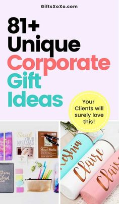 the ultimate gift guide for unique corporate gifts