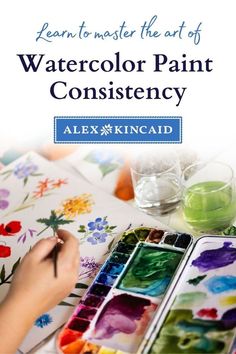 Confused about watercolor paint consistency and water control? This video breaks down how to achieve the right balance for both! Learn how to mix your paint to the perfect thickness and control water to create smooth washes, vibrant colors, and refined details. With helpful watercolor tips & tricks for beginners, you’ll master key watercolor basics for various painting techniques. Perfect your art with these simple tips to elevate your watercolor techniques and get beautiful results every time! Watercolor Basics, Master Watercolor, Loose Watercolor Flowers, Watercolor Supplies, Step By Step Watercolor, Watercolor Flowers Tutorial, Watercolor Tips, Master Key