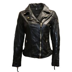 Mauritius Women's Moto Leather Jacket - Zooloo Leather Leather Moto Jacket Womens, Moto Leather Jacket, Leather Jacket Black, Leather Moto Jacket, Day And Night, Mauritius, Gold Hardware, The Modern, Comfort Fit