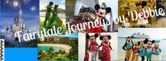 disney world collage with the words happy birthday, mickey and friends in front of them