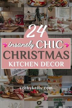 Christmas Kitchen Decor Ideas Kitchen Boho, Apartment Christmas