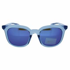 * UPC: 194274783407 * Shape: Square * Gender: Unisex * Frame Color: Pacific Blue * Lens Color: Ultraviolet Mirror * Lens Width: 52mm * Bridge Width: 21mm * Temple Length: 140mm * Material: Acetate * Made In: China * Includes case and cleaning cloth * 100% authentic directly from the manufacturer Blue Polycarbonate Sunglasses For Sports, Blue Polycarbonate Sports Sunglasses, Modern Blue Sunglasses With Uv Protection, Blue Wayfarer Sunglasses In Polycarbonate, Modern Blue Anti-reflective Sunglasses, Blue Sunglasses With Gradient Lenses For Sports, Blue Gradient Lenses Sports Sunglasses, Blue Plastic Sunglasses With Mirrored Lenses, Modern Blue Sunglasses With Mirrored Lenses