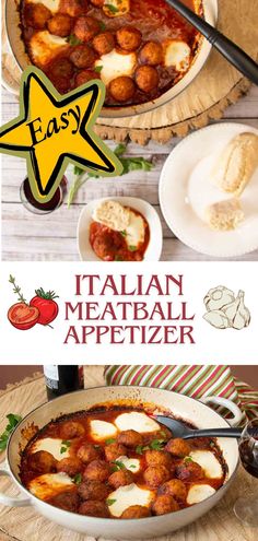 Italian Meatball Appetizer