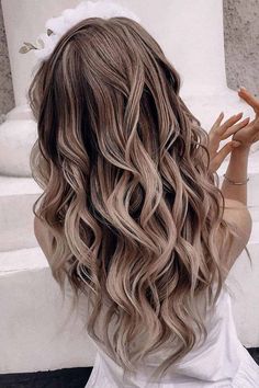 Beach Waves Long Hair, Long Hair Waves, Beach Wave Hair, Dance Hairstyles, Haircuts For Long Hair, Hairstyles Long, Long Hairstyles, Hairstyles Medium, Hair Pictures