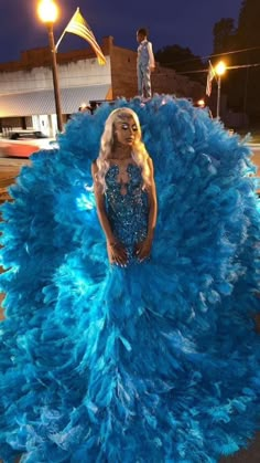 Prom Formal Dress Inspiration Images & Special Occasion Gown Design Photos. Rhinestones Pool Blue Big Feather Mermaid Prom Dress Inspiration Image. Trumpet Prom Dress, Girls Updo, Sequins Prom Dress, Bratz Inspired Outfits, Pool Blue, Cute Birthday Outfits, Senior Prom Dresses