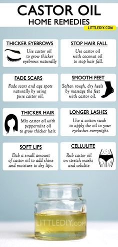 Castor Oil Benefits Skin, Castor Oil For Hair, Natural Healing Remedies, Oil For Hair, Home Health Remedies, Herbs For Health, Oil Benefits