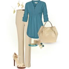 Tourquise Outfit, Cream Wardrobe, Dress Etiquette, Teal Light, Beige Sandals, Jennifer Meyer, Fat Face, Professional Fashion, Alexis Bittar