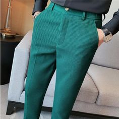 SPECIFICATIONS Material: Polyester Applicable Season: Spring and Autumn Style: England Style Applicable Scene: BUSINESS Front Style: Flat Pant Closure Type: Zipper Fly Item Type: Suit Pants Mens Suit Trousers, Summer Business Casual, Blaine Anderson, Business Casual Pants, Business Casual Summer, White Dress Pants, Khaki Dress Pants, Trousers Men