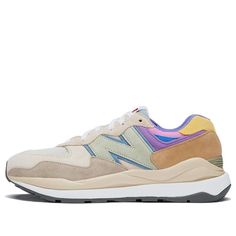 New Balance 57/40 'Calm Taupe Vibrant Apricot' M5740SSP Marathon Running Shoes, Everyday Activities, Round Toe Heels, Running Shoes Sneakers, Sneaker Collection, The 80s, Stylish Sneakers, Beautiful Shoes, Low Top