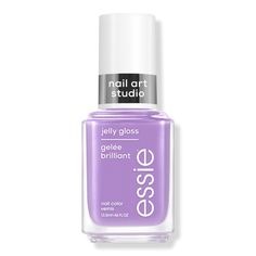 Orchid Jelly Nail Art Studio Jelly Gloss Nail Polish - Essie | Ulta Beauty Jelly Nail Art, Jelly Polish, Orchid Nails, Jelly Nail, Beauty App, Nail Art Studio, Jelly Nails, Essie Nail Polish, Essie Nail