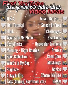 Fun Youtube Video Ideas, Video Ideas For Youtube Channel, Video Ideas For Youtube, Ideas For Youtube Channel, Channel Name Ideas, Youtube Video Ideas