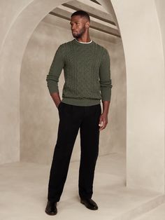 Men's Sweaters | Banana Republic Factory Afrofuturism Art, Cardigan Shawl, 2023 Wishlist, Arm Cuffs, Chunky Cardigan, Men's Sweaters, Heather Green, No Code, Cable Sweater