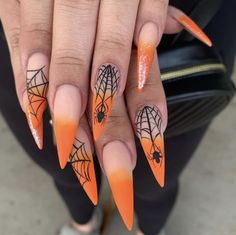 Sharp Claws, October Nails, Matte Nails Design, Pointed Nails