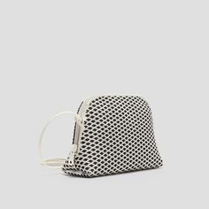 Eliza Crossbody Bag-Diamond, Dimond, one-size | VIVAIA White Evening Shoulder Phone Bag, Evening Crossbody Shoulder Bag With Zipper, Modern Evening Pouch For Mobile Phone, Modern Evening Mobile Phone Pouch, Evening Crossbody Zipper Pouch, Mini Crossbody, Small Purse, Large Bag, Recycle Plastic Bottles