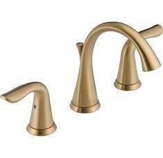 two handle bathroom faucet with brass finish