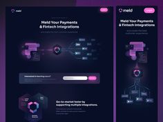 two screens showing different types of payment options and the same type of payment information on each screen