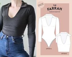 the farah bodysuit is designed for women