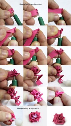 how to make origami flowers with paper