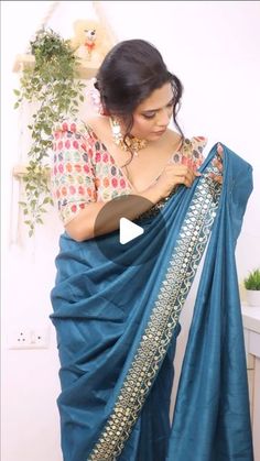 Latest Saree Blouse Designs 2024, Latest Sari Design, Latest Sarees Designs 2024, Blouse Designs Latest Fancy Sarees, Latest Fancy Sarees Party Wear, Saree Pleats, Saree Hacks, Sari Draping, Latest Saree Trends