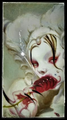 Michael Hussar, Creepy Art, Creepy Cute, Red Aesthetic, Funky Art, Surreal Art, Horror Art, Dark Art, Aesthetic Art