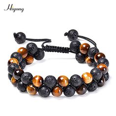 Item Type: Adjustable Beaded Bracelet, different styles Material: Tiger Eye Natural Stone Bead Diameter: 8mm / 0.31 inch Length: 16.51-23.87 cm 6.5-9.4 inch Weight: 19 g Features: Bracelets, Men’s Bracelets, Stone Beads Bracelets, Fashion Bracelets, Beads Bracelets Eye Bracelets, Retro Bracelet, Lava Stone Bracelet, Couples Bracelet, Bracelet Couple, Essential Oil Diffuser Bracelet, Tiger Eye Bracelet, Tiger Eye Beads, Diffuser Bracelets