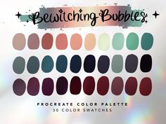 the swatches are all different colors for each color in this photo, and it's very easy to use