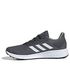 adidas Duramo 9 Gray EG3004 (SNKR) Casual Running Shoes With Three Stripes For Sports, Casual Three Stripes Running Shoes For Sports, Running Sneakers With Three Stripes, Adidas Athleisure Running Shoes With Three Stripes, Adidas Logo Sneakers For Sports, Gray Adidas Running Shoes For Jogging, Gray Adidas Running Shoes For Casual Use, Synthetic Running Sneakers With Three Stripes, Adidas Gray Running Shoes With Round Toe