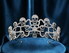 Crystal Skull Masquerade Costume Cosplay Halloween Gothic Tiara Crown For Women  | eBay Silver Fantasy Costume Accessories For Fantasy Events, Punk Style Costumes For Halloween Fantasy Events, Silver Costume Accessories For Halloween Fantasy Events, Gothic Costume Hats And Headpieces For Halloween, Halloween Crown Costume Hat For Fantasy Events, Punk Style Halloween Costumes For Themed Events, Black Novelty Costume Accessories For Fantasy Events, Horror Costume Accessories For Halloween, Halloween Horror Costume Accessories For Fantasy Events