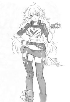 [​IMG] Yang Fanart, Yang Rwby, Rwby Volume