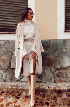 Beige Boots Outfit, Chique Outfit, First Date Outfits, Skandinavian Fashion, Date Outfits, First Date, Mode Inspiration