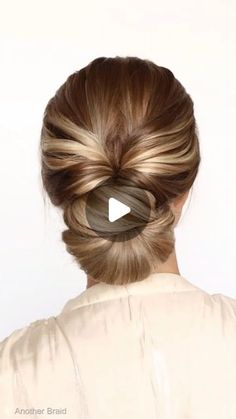 Trendafilka Kirova on Instagram: "The easiest updo  you'll ever try 
.
.
 #hairstyles #hairinspo #hairinspiration #hairstylevideo #hairstyletutorial #hairstyleideas #hairgoals #ideecoiffure #hairtutorial #easyhairstyles #coiffure  #hairstyle #hairvideo #hairtrends" Low Bun Hairstyles Tutorial, Low Bun Hairstyles, Hair Bun Tutorial, Hair Upstyles, Easy Hair Updos, Hair Bridesmaid, Easy Hairstyle, Peinados Fáciles Para Cabello Corto, בר מצווה