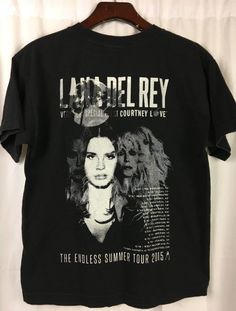 Lana Del Rey Summer Tour 2015 T-shirt Prtin Art T Shirt Lana Del Rey Summer, Lana Del Rey Shirt, Shirt Art, Summer Tour, Art T Shirt, Tour Shirt, Tour T Shirts, Endless Summer, Dream Clothes