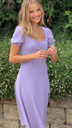 Sundress Outfit, Spring Dresses Casual, Beautiful Summer Dresses, Purple Midi Dress, Italy Outfits, Euro Summer, Midi Dress Casual, Cute Summer Dresses, Casual Spring