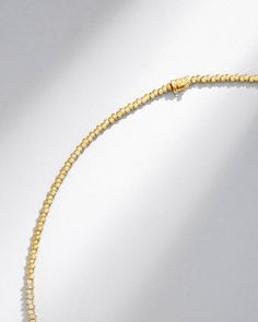 A stunning blend of elegance and modern sophistication, this tennis necklace features an exquisite row of princess-cut white diamonds. Each diamond catches the light from every angle, creating a radiant sparkle, perfect for both day and evening wear. Details 18k yellow gold, rose gold or white gold 3.25 carats of 1.5x1.5mm princess-cut white diamonds Necklace measures 17" inches in length Box clasp with safety lock fastening 3mm width Ref: BAP705D White Diamond Necklace, Rainbow Sapphires, Diamond Tennis Necklace, Diamonds Necklace, Box Clasp, Tennis Necklace, White Rose Gold, White Diamonds, Princess Cut