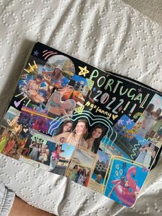 Aesthetic & Creative Travel Journal Ideas For All Senior Scrapbook Ideas, Scrapbook Art Journal, Senior Year Scrapbook, School Memories Scrapbook, Diary Inspiration, Travel Journal Ideas, Friend Scrapbook, Aesthetic Creative, Summer Journal