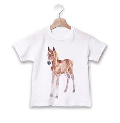 Baby Horse T-shirt, Funny Farm shirt, Cool Girl Shirt, Boy Birthday Gift, Gift for Her, Gift for Him, Baby Shower Gift, Cute Toddler Shirt *DETAILS ►Original design ►Printed in our own art studio ►Vibrant colors and super soft feel ►Premium 100% ring-spun cotton - ideal for sensitive skin ►Heat transfer process (not vinyl) ►Extra soft feel and very durable ►Eco-friendly inks, safety-approved inks ►Oeko-Tex Standard 100 certified ►All T-Shirts we use are WRAP certified ►Fit is generally true to size, if, in doubt, we recommend ordering a size up ►Please check the measurements before ordering *CARE INSTRUCTIONS To preserve the life of the print, please wash inside out on a low temperature and lay it flat to dry.  If necessary tumble dry on a low-heat setting *SIZE Kids- 2 years Kids- 4 years Unisex White T-shirt As A Gift, Baby Horse, Funny Farm, Baby Horses, Horse T Shirts, Birthday Gifts For Boys, Kids Graphic Tees, Girl Shirt, T Shirt Funny