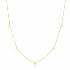 18" Polished Dangle Spike Necklace Real 14K Yellow Gold 1.7gr• Metal : Real 14K Yellow Gold (Properly Stamped, 14K )• Condition: Brand New• Finish : Polished• Avg Weight : 1.70 grams• Length : 18"• Width : 4.00mm = 1/8"• Clasp/Bail : Lobster Claw Clasp All of our items are brand new and are shipped with a gift box. White Gold 14k Dangle Necklaces, 14k Gold Drop Necklaces With Diamond Cut, White Gold 14k Drop Necklaces, 14k White Gold Dangle Necklaces, 14k White Gold Dangle Necklace, Spike Necklace, Herringbone Necklace, Cuban Link Chain, Lobster Claw